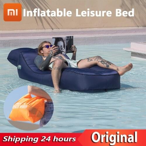 YOUPIN One-key Automatic Inflatable Leisure Bed Portable Collapsible Travel for Office Camping 150kg Load-bearing with Charging