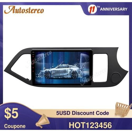 Wireless Carplay For KIA PICANTO MORNING 2012-2015 Android 10 DSP Auto Stereo Car GPS Navigation Car Multimedia Player Head Unit