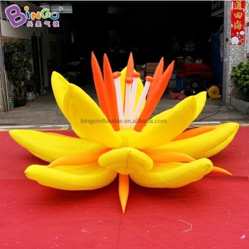 Giant inflatable flower for outdoor decoration / inflated ground flower balloons for sale - toys