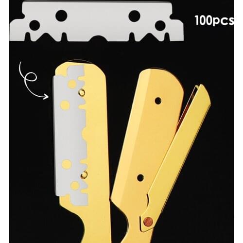 100pcs Shaving Blades For Women Female Sharpener Razor For Razor Blade for Shaving Blade