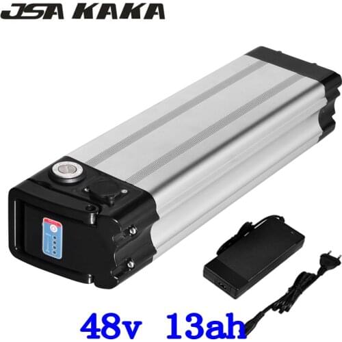 48V 13AH Electric Bike Battery 48V 8AH 10AH 13AH 15AH Lithium Battery 48V 500W 750W 1000W Ebike Battery Motor with 2A charger