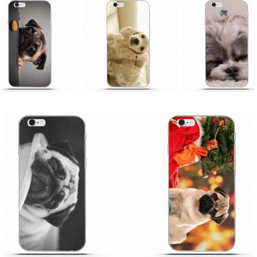 Pug Cute Pug Life Dog Love Funky For HTC Desire 530 626 628 630 816 820 One A9 M7 M8 M9 M10 E9 Plus U11 For Moto G G2 G3 Special