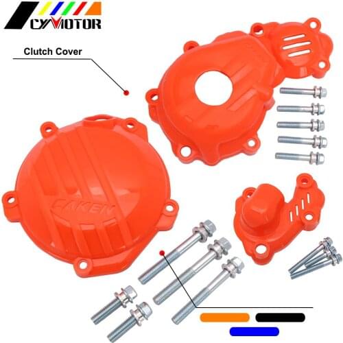 Motorcycle 2020 New Clutch Guard Water Pump Cover Ignition Protector For KTM EXC250F SX250F SX350F XC 250F 350F EXC350F RC4R