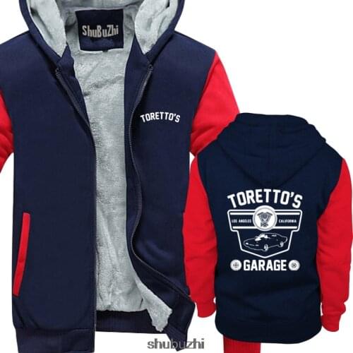 Fast And Furious Torento Garage Mens - Torettos Los Popular Tagless warm coat thick hoody men thick hoodies euro size sbz3391