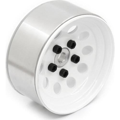 Wheel Rim for TRX-4 Metal Beadlock 1.9'' Wheel Rims Counterweight Wheel Hub Durable Upgraded 1/10 RC Crawler Car Parts