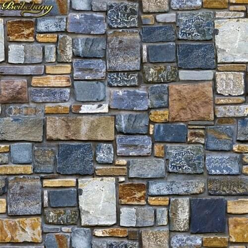 Beibehang European self-adhesive wallpaper waterproof living room bedroom background wall paper stickers Bricks wall stickers