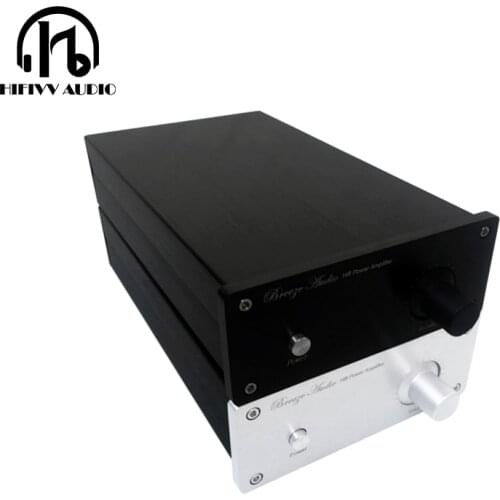 Pure Aluminum Chassis power amplifier Chassis 1506 Front Panel Aluminum Knob W155mm H60mm D261mm