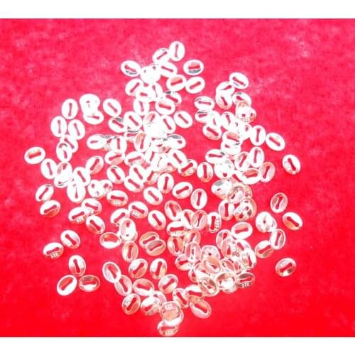 Selling DIY production jewelry accessories necklace pendant hand silver label silver pearl necklace 925 logo ladies gift