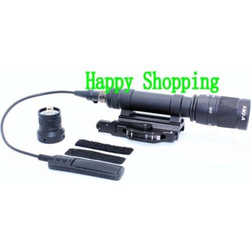 Tactical Hunting M620 M620V LED Scout Gun Light QD Mount Weapon Flashlight Constant / Strobe / Momentary Output Fit 20mm Rail