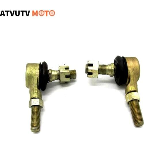 1pair M10 Bolt Tie Rod End Ball Joint Joiner for 110cc 125cc Quad Dirt Bike ATV Buggy Go Kart Motorcycle 10x12mm