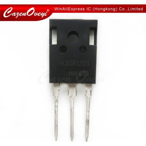 1pcs/lot IHW30N120R3 H30R1203 IHW30N120R2 H30R1202 IHW30N120R H30R120 TO-247 30A 1200V IGBT Transistor In Stock