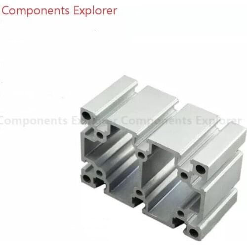Arbitrary Cutting 1000mm 6090G Aluminum Extrusion Profile,Silvery Color