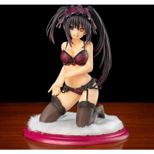 Anime Figure Date A Live Nightmare Tokisaki Kurumi Kneeling Ver. PVC Action Figure Collection Model Toys Doll 16cm