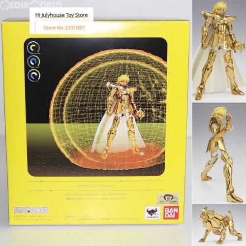 Anime "Saint Seiya" Original BANDAI Tamashii Nations Saint Cloth EX OCE Color Action Figure - Leo Aiolia CLOTH