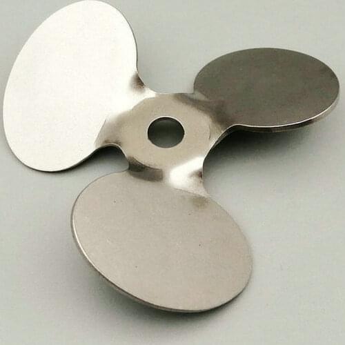 1pcs 304 stainless steel Rotating DIA4cm to 12cm three blade propeller,Press down the material,for laboratory mixer equipment