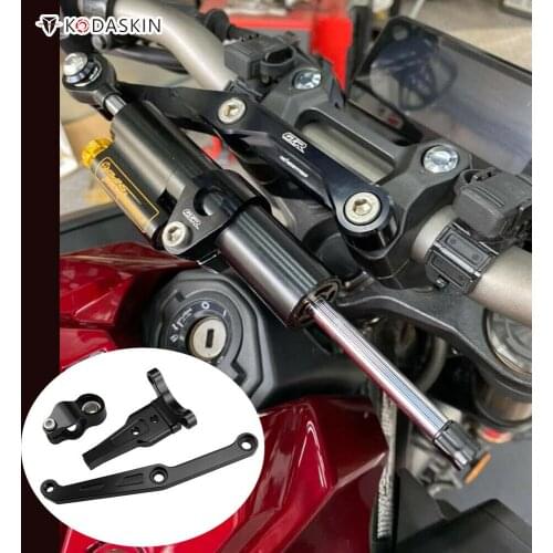 Motorcycles Adjustable Steering Stabilize Damper Bracket Mount Support Kit Accessories for honda cb650r cb 650r cb 650 r