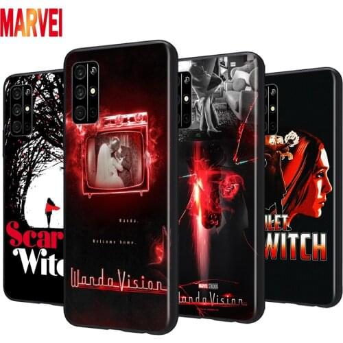 Scarlet Witch Cute Art Soft TPU For Huawei Honor 20i 10i 20E V9 9A 9N 9S 9i 9X 9C 9 Play 3E Lite Pro RU Black Phone Case