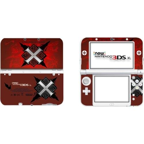 Monster Hunter Full Cover Decal Skin Sticker for NEW 3DS XL Skins Stickers for NEW 3DS LL Vinyl Protector Skin Sticker