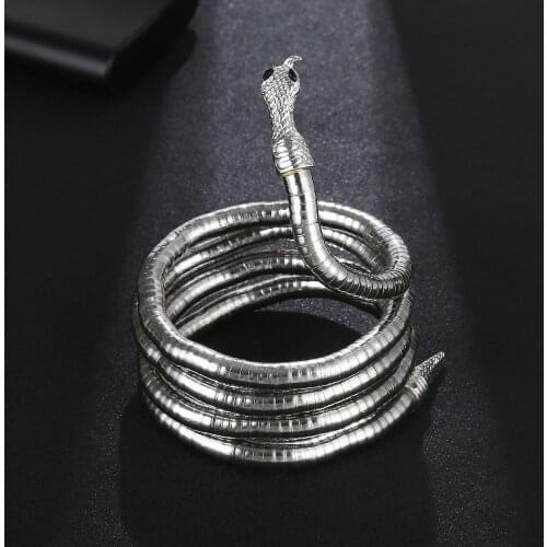 2020 New Punk Cool Soft Alloy Foldable Necklaces Multilayer Metal Snake Necklace Bracelet DIY Yourself for Women Men Jewelry
