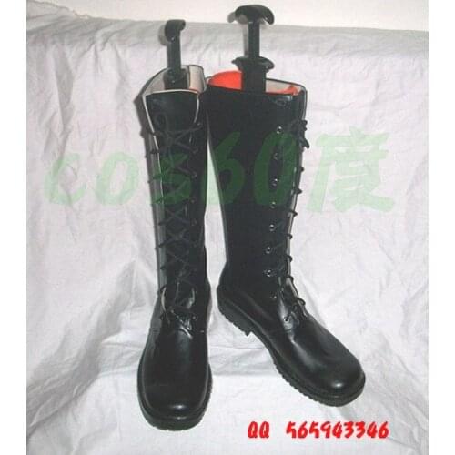 Kateyo Hitman Reborn Colonnello Cosplay Shoes Boots S008
