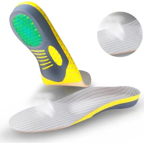 PVC Orthopedic Insoles Orthotics flat foot Health Sole Pad for Shoes insert Arch Support pad for plantar fasciitis Feet Care