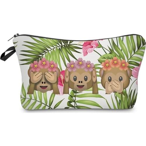 Large Size Environmental Protection PolyesterTransparent Cosmetic Bag Women Travel make up bag Toiletry Bags Organizer Case