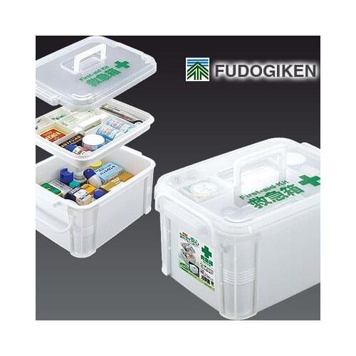 Portable fudogiken Large medicine box first aid kit box without the drugs