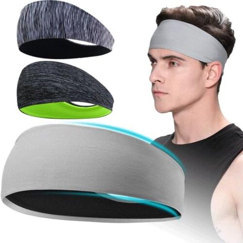 Linen Colorful Series printing Sport Headwear Women Yoga Fashion Elastic Bandana Men Sweatband Cycling Hair Bands Accessories