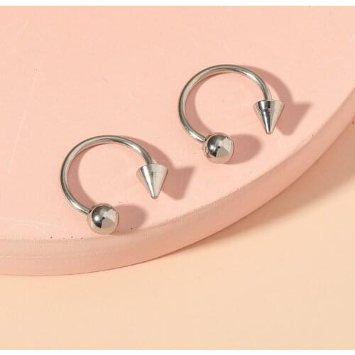 Earring Accessories Specially Designed for Women Silver Color U Shaped Arrow Earrings Nose Nails Accessories for Friend Gifts