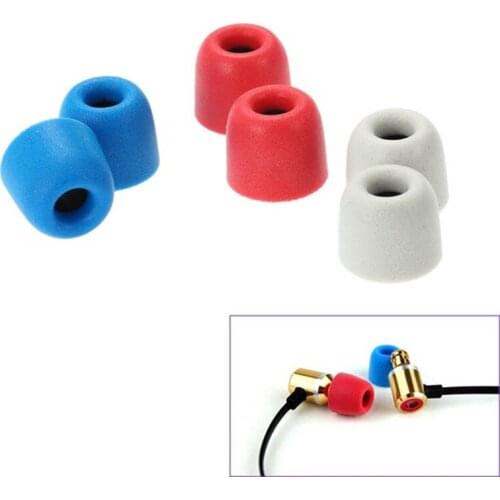 2pcs Noise Isolating Comfortble Memory Foam EarTips Ear Pads/Caps Earbuds for In-Ear Earphone Accessories Headset TXTB1