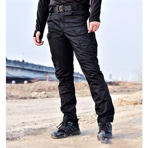 Tactical Pants Military Men Cargo Pants Full Length Many Pockets Trouser Hunter Field Combat Woodland SWAT Army Airsoft Clothes