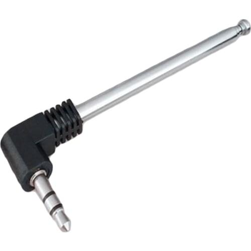 Phone Retractable 3.5mm FM Radio Antenna for Mobile Phone 24.5cm Max Length