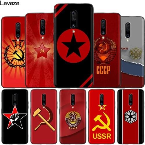 WEBBEDEPP Soviet Union USSR Flag TPU Soft Case for OnePlus 5 5T 6 6T 7 7T Pro
