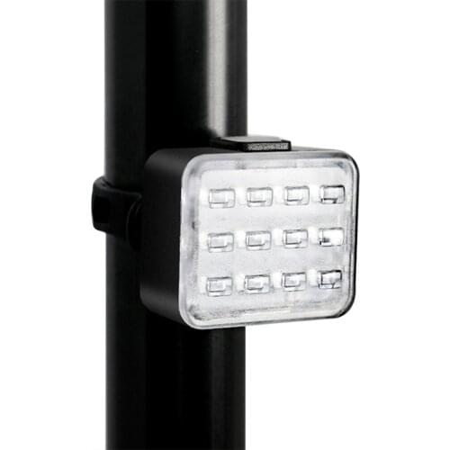 Mountain Bike Colorful Taillight USB Rechargeable Rainproof Folding Bicycle Rear Lights Lamp Cycling Taillights Night Warning