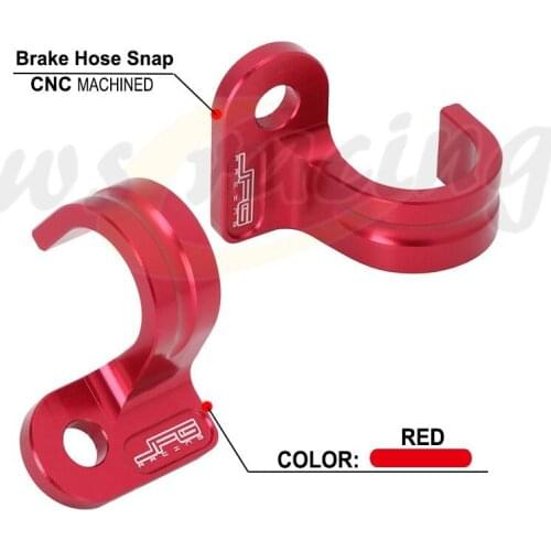 Motorcycle CNC Hose Cable Clamp Holder Rear Brake Line For HONDA XR250/400/600R XR250/650L XR400/600R 1990 1991 1992 1993 1994