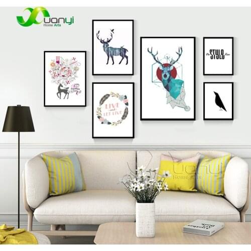 1 Piece Canvs Painting Modern Nordic Art Prints Posters Wall Decor Art For Kids Room Nordic Canvas Oil Picture Cuadros Unframed