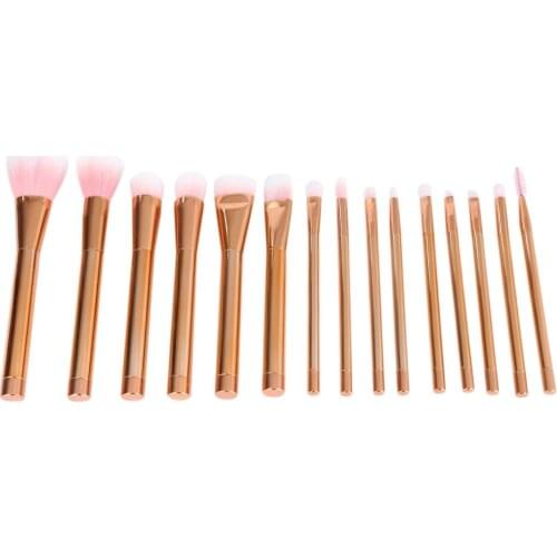 15pcs Blending Pencil Cosmetic Makeup Tool Powder Foundation Brushes