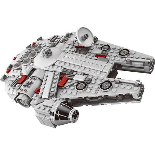 Technical 367 Pcs Star Set Wars Millennium Model Building Blocks Falcon figures sets Bricks Toys for Children boys gifts