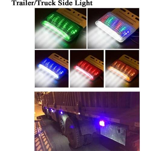 4pcs Truck/Trailer 24V Parking marker/LED Side Light/Warning Fog/Edge Lamp/Floorlight/Security Light/light indicator