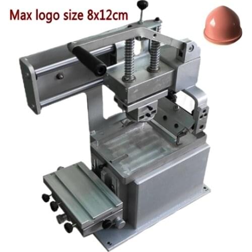 8x12cm Manual Inkwell Pad Printer Machine one color + 1 rubber pad + one cliche plate