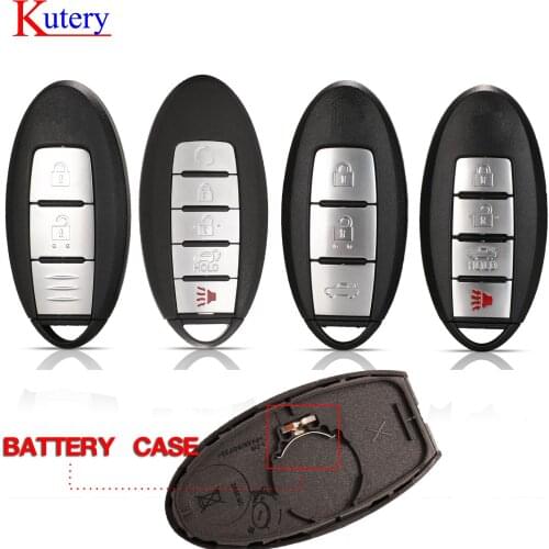 Kutery mart Card 2 3 4 Button Remote Key Shell Case For Nissan Sunny ALTIMA MAXIMA Murano Versa Teana Sentra Rogue bluebird