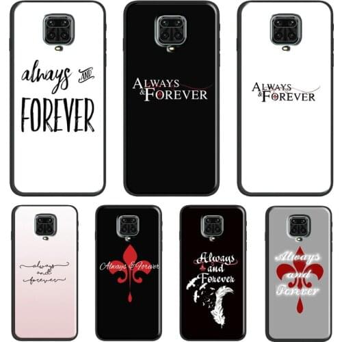 The Vampire Diaries Always And Forever Funda For Xiaomi Redmi Note 10 Pro Note 9 Pro Note 8 Pro 7 K40 8T 9S 9A 9C 9T Case Cover