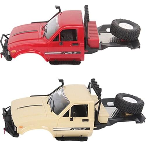 1/16th Car Body Shell Cover Assembly Kit for WPL C14/C24 Remote Control Racing Car Spare Parts Upgrade