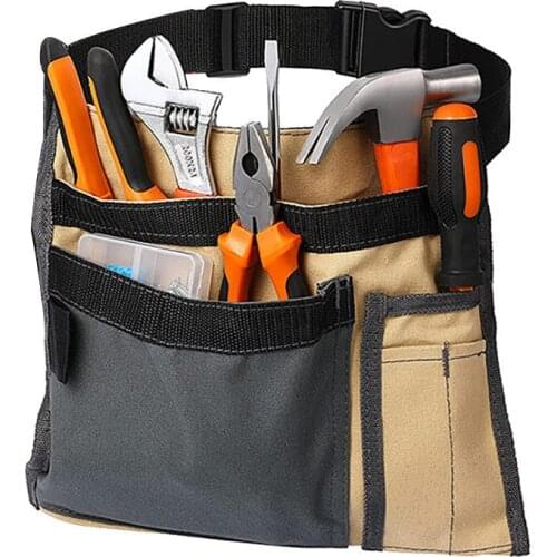 2021 New Multifunction Tool Bag Oxford Cloth Electrician Bag Pocket Belt Storage Organizer Bag Case Toolbag High Capacity Cheap