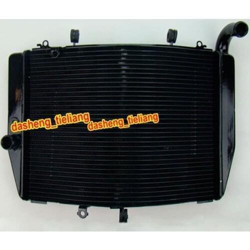 Motorcycle Aluminum Radiator For Honda CBR 600RR 2007 2008 2009 2010 F5, Spare Parts and Accessories, Black Color