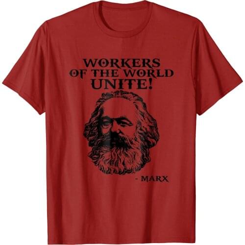 Karl Marx Marxism Marxist Men Tshirt Short Casual 100% COTTON O-Neck Men Clothing