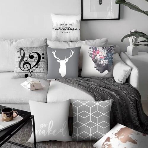 Nordic Design Cushion Geometric Modern Simple Cushion Sofa Cushion Living Room Bedroom Pillow pillows decor home throw pillow