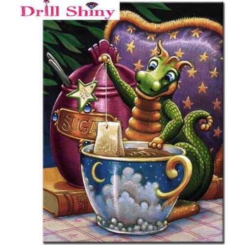 Full diamond embroidery cartoon Dinosaur diamond mosaic picture rhinestones diy diamond painting cross stitch home decor