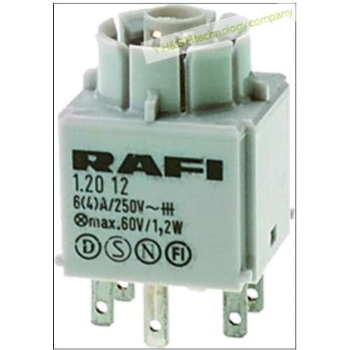 [VK] RAFI 1.20.122.001/0000 switch RAFI switch RAFIX 16 contact control 1NO + 1NC switch