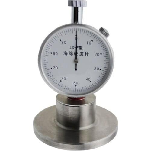 1 Piece LX-F Foam Hardness Tester Range 0~2.5mm Sponge Foam Hardness Tester Polyurethane Foam Hardness Tester LK